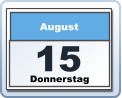 August 15 Donnerstag